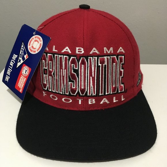 Apex Other - NEW Vintage Apex One University of Alabama Crimson Time Football Snapback Hat
